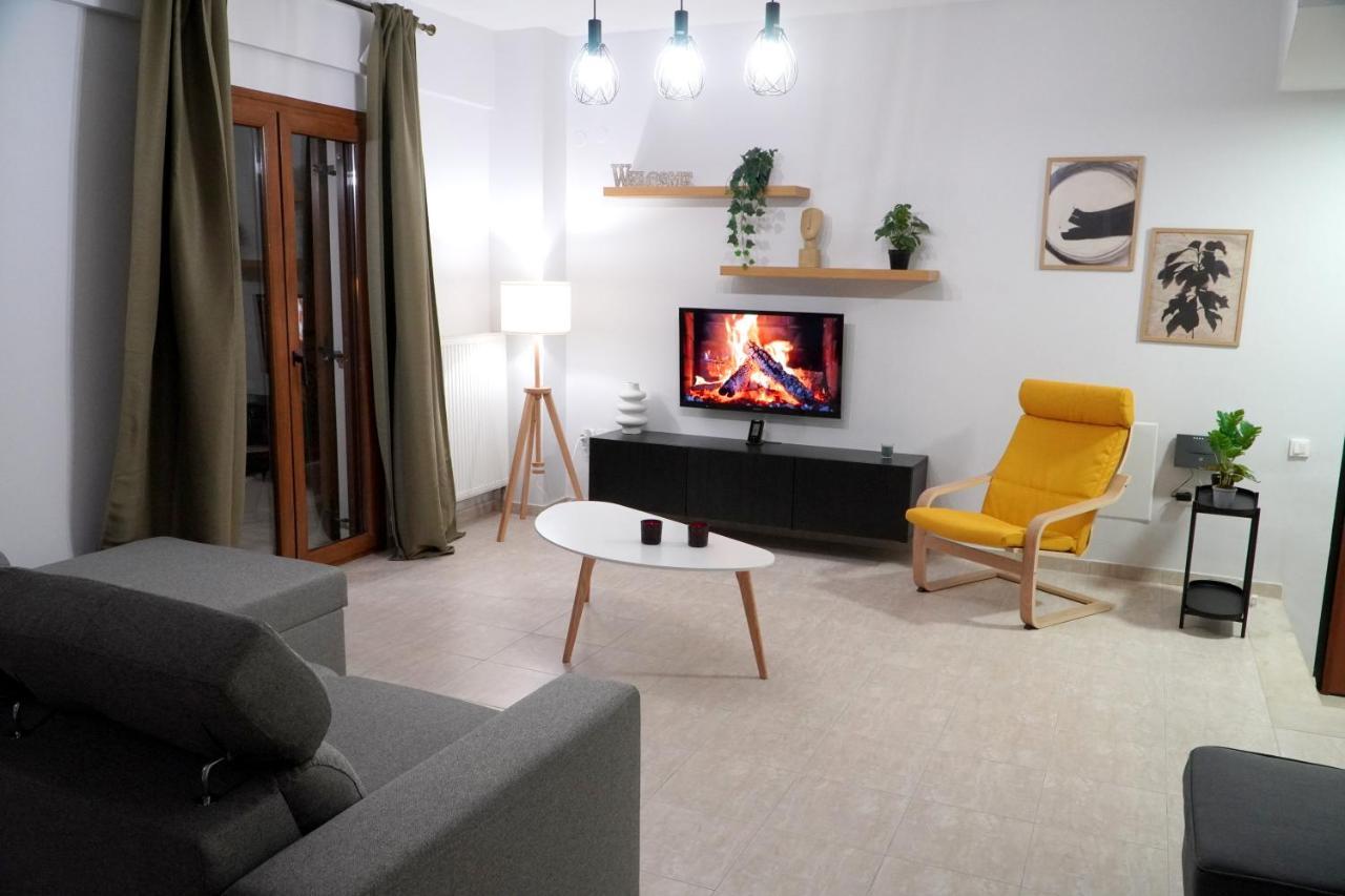 סלוניקי Modern Apartment In Οld Τown מראה חיצוני תמונה