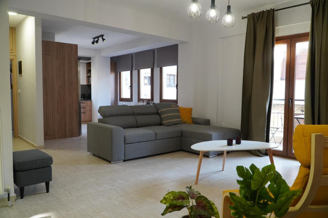 סלוניקי Modern Apartment In Οld Τown מראה חיצוני תמונה